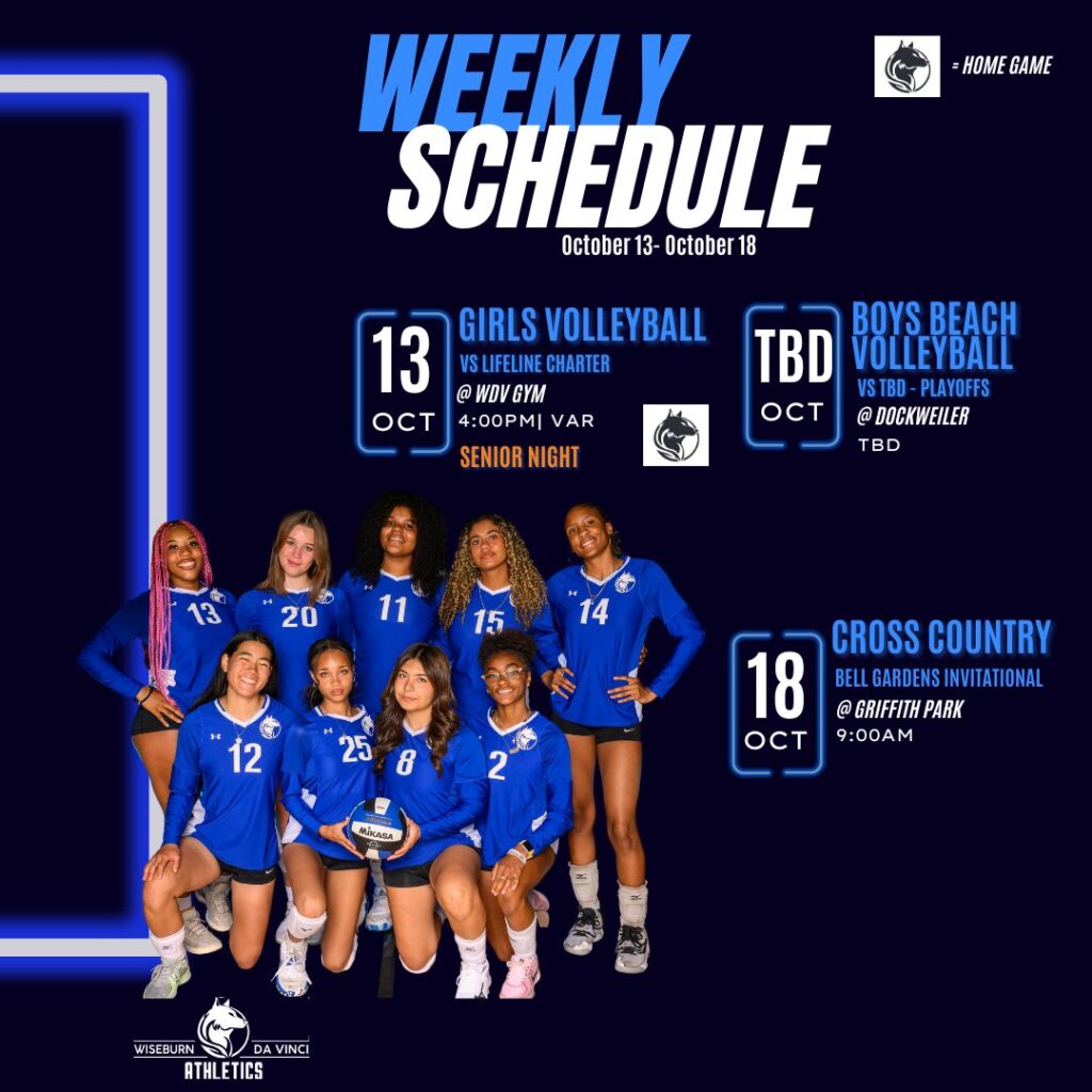 weekly-game-schedule-10-13-10-18-wiseburn-da-vinci-athletics